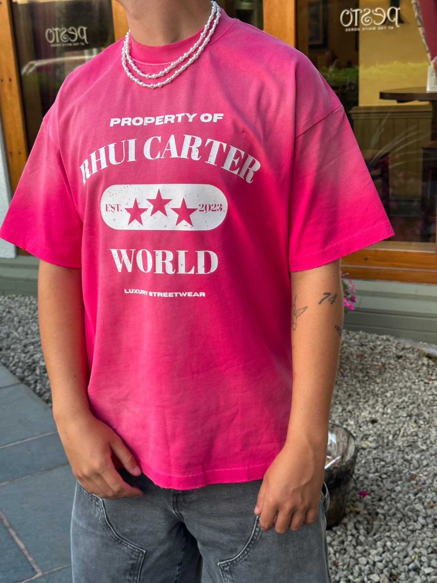 RC VINTAGE PINK T-SHIRT